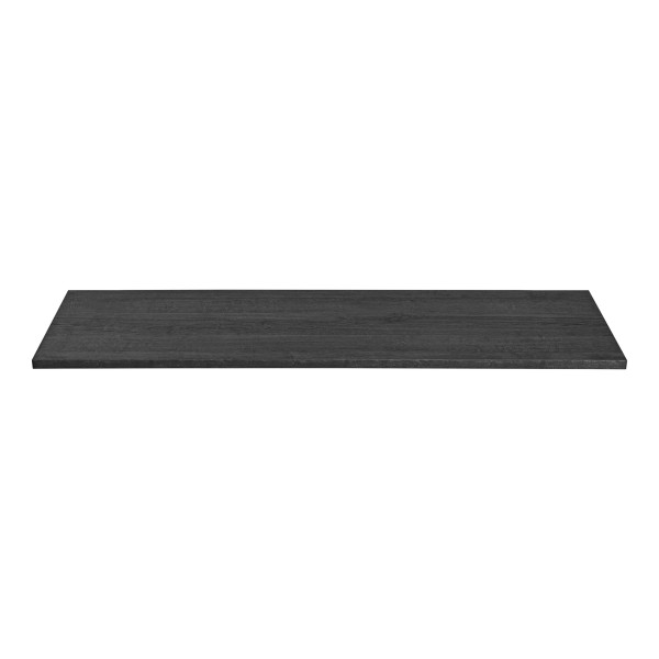 Blat do Łazienki LEONARDO OAK 89-60 Czarny Satynowy Front